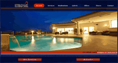 Desktop Screenshot of ecobadsarl.com